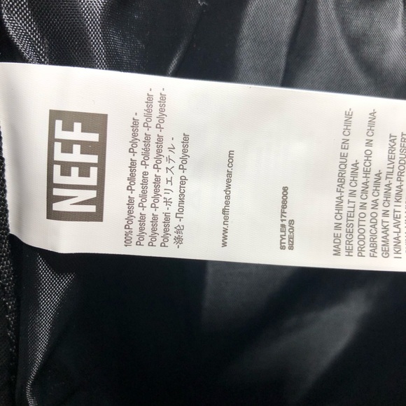 🎉SALE🎉NWT NEFF charcoal backpack. - Picture 12 of 12